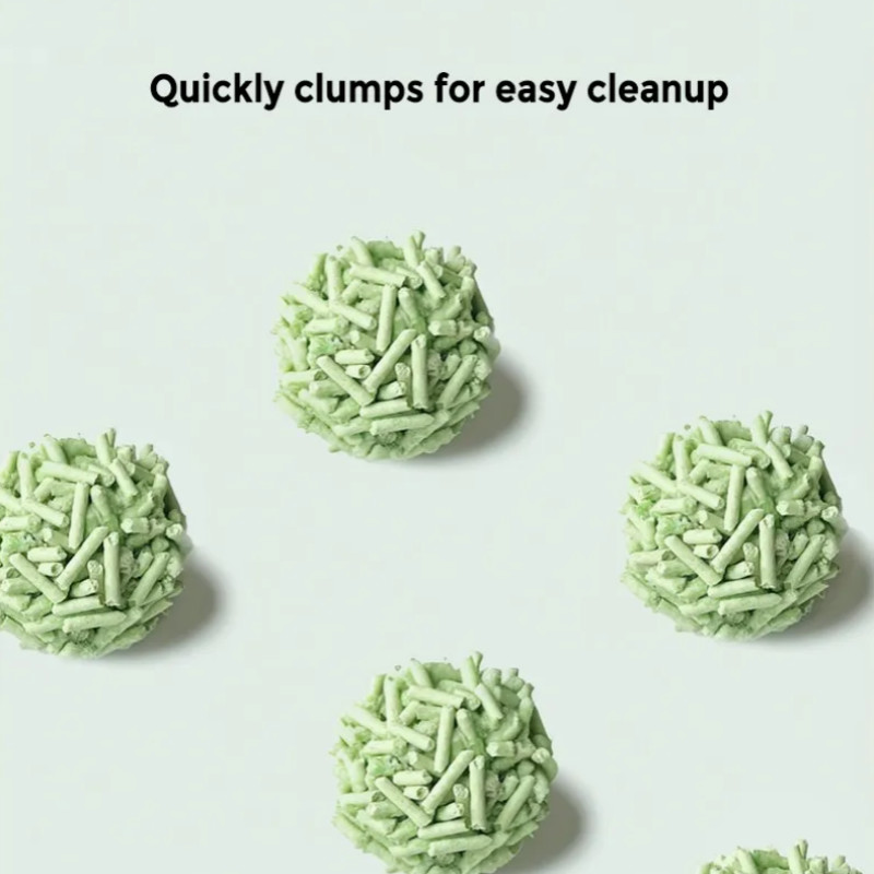 OEM Factory Easy Scoop Green Tea Cat Litter High Absorption Safe for Pets