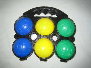 China 6 Plastic Ball Bocce , Petanque set, Boules Set wholesale
