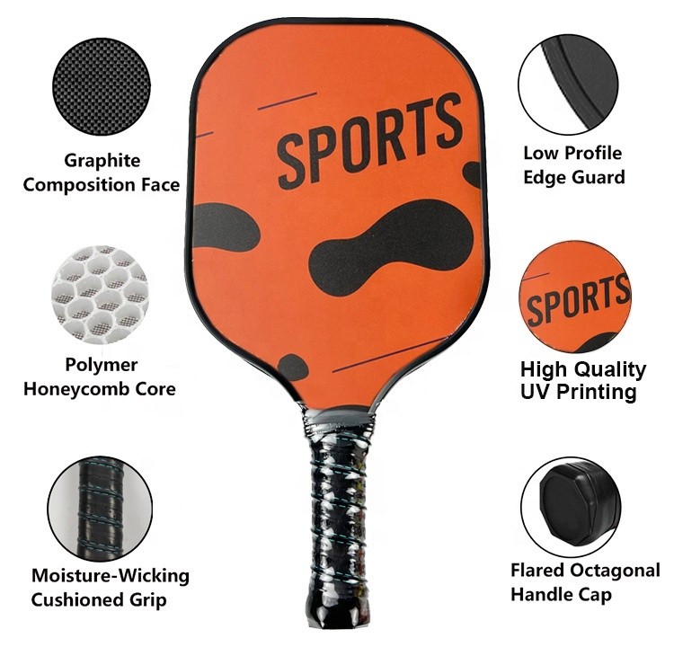 Outdoor Play Pickleball Racquet 3K Carbon Lightweight Pickleball Paddles