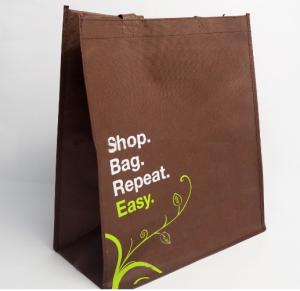 China high quality Promotional custom shopping bags non woven bag with print logo wholesale