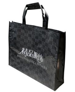 China Black Classic shining coated 100% enviromental non woven fabric wholesale