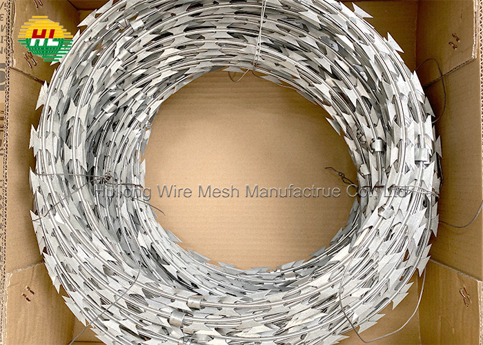 Hardwire Fastener Good Price Galvanized Barbed Fence Concertina Barbed Wire /Razor Barbed Wire