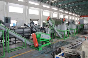 China Sorting Pet Flakes Washing Machine 600kg H Pet Bottle Recycling Plant wholesale