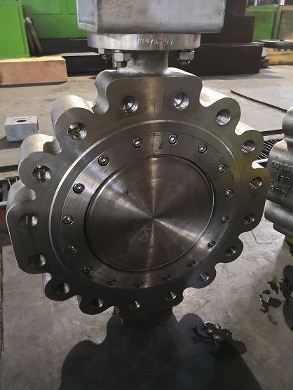 Fire Safe Leakage Free Triple Eccentric Butterfly Valve