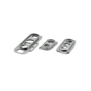China Fabricate Stainless Steel Machined Metal Parts Mobile Camera Frame wholesale