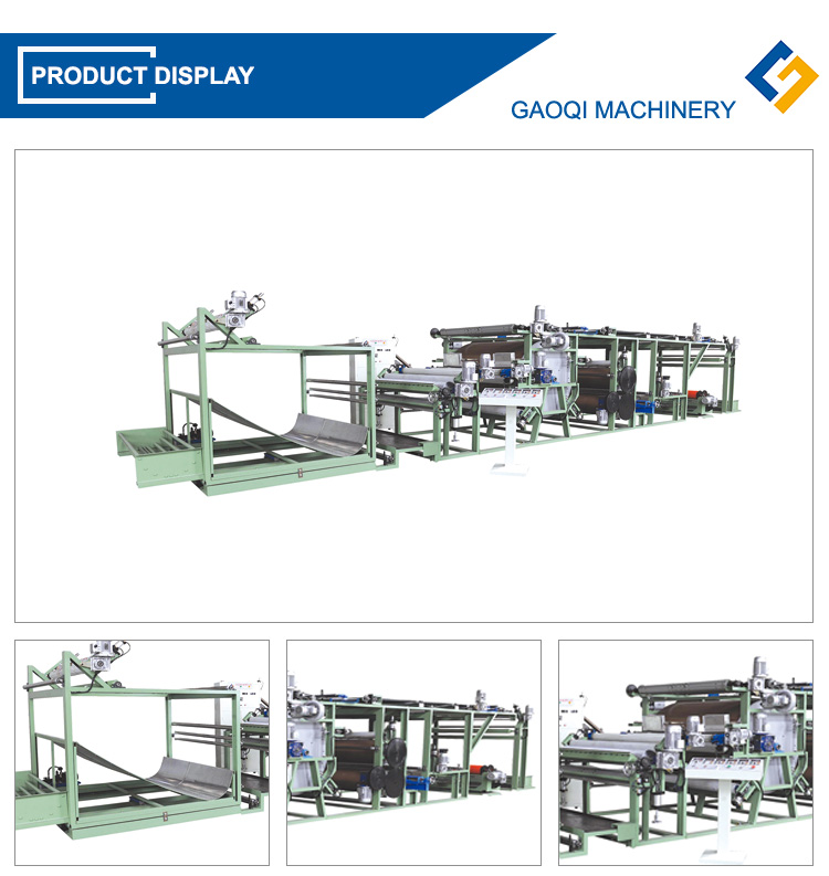 A Type Frame for Laminating Machine Fabric Winding and Product Rolling in One Machine
