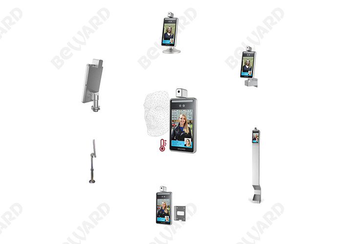 7 Inch 110db 26bit/34bit Temperature Face Recognition Terminal