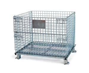 China Wire mesh container used in storing goods in warehouse wholesale