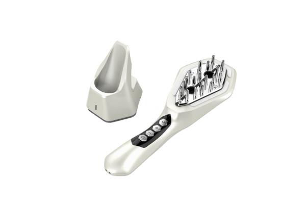 Ceramic cordless straightener brush Electric negative ion hair straightening