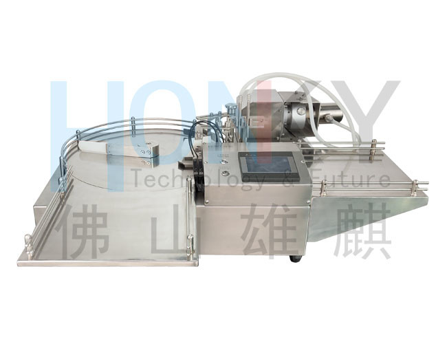 Desktop 15ml Glass Vial Liquid Filling Simple Machine With Hgih Precision Electric Pump