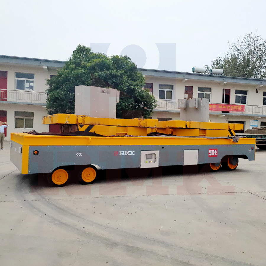 Heavy Duty Industrial Electric Transport Cart Trackless