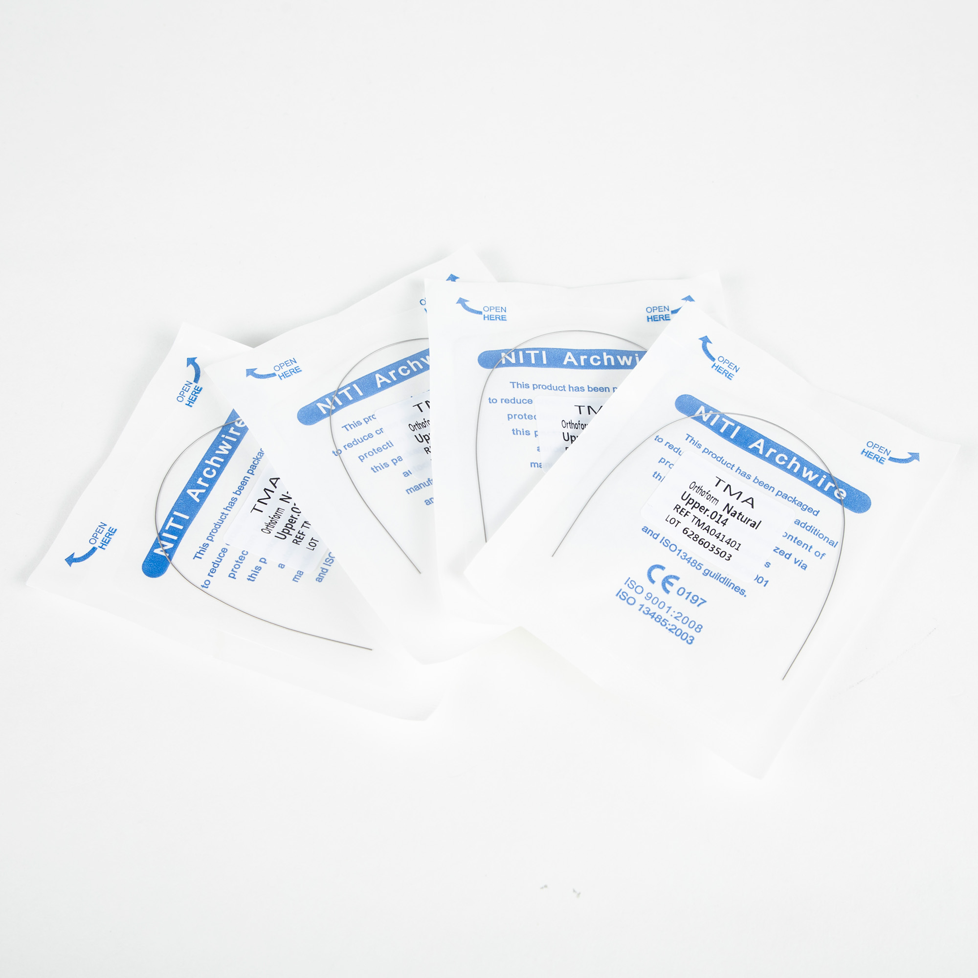 Niti Round Natural Form TMA Orthodontic Arch Wire Super Elastic