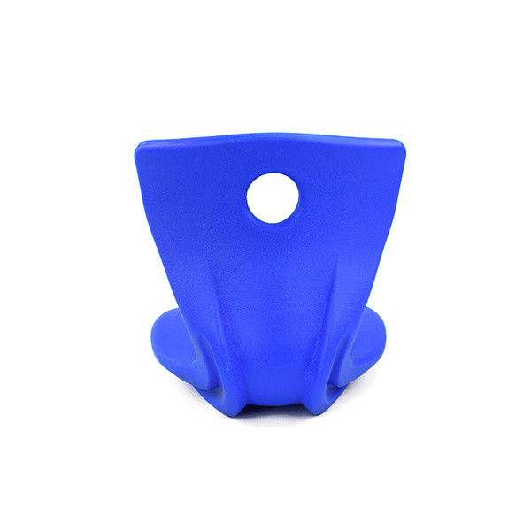 UV Proof Curved Dark Blue Stadium Seats / HDPE Custom Bleacher Seats
