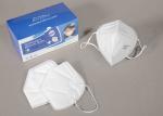 Flexible Disposable N95 Face Mask Adjustable Ear Band Foldable