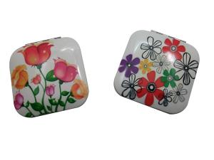 China Square shape Two side pocket mirror wholesale