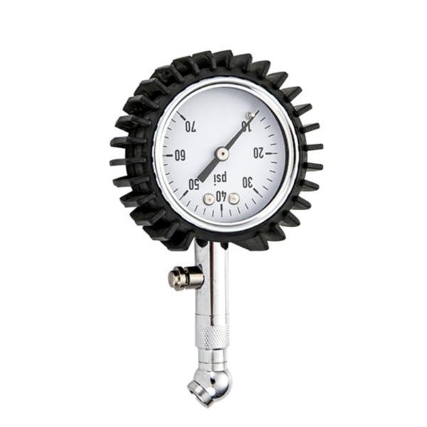 PC Lens Tyre Pressure Gauge 70 Psi 50mm Motorcycles Bike Tyre Gauge Schrader
