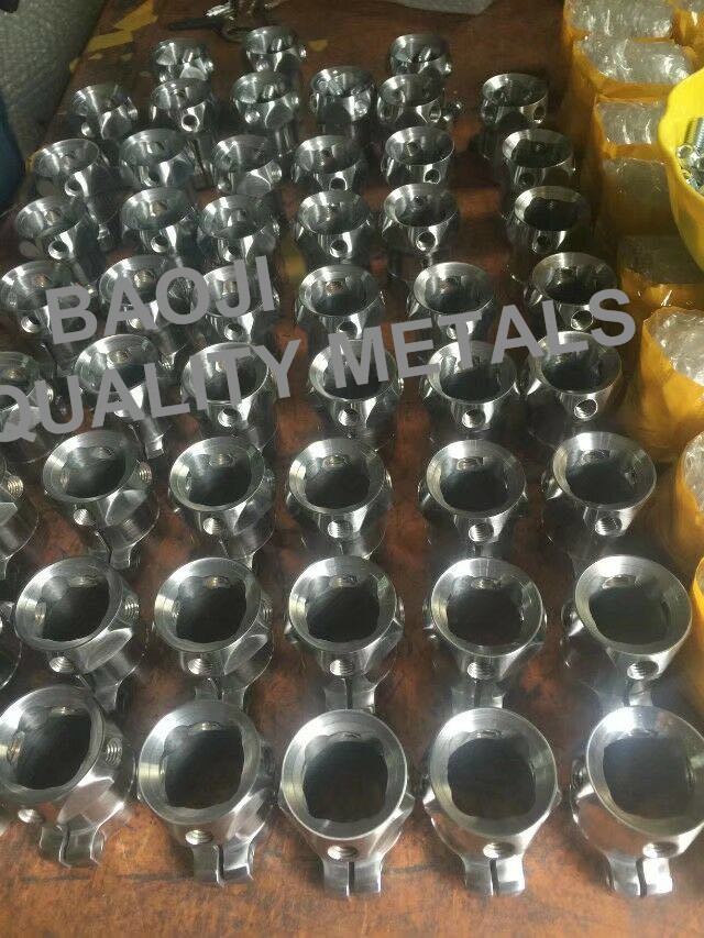 Grade 5 Cnc Milling Titanium Machined Parts Alloy Titanium 6Al4V Automobile