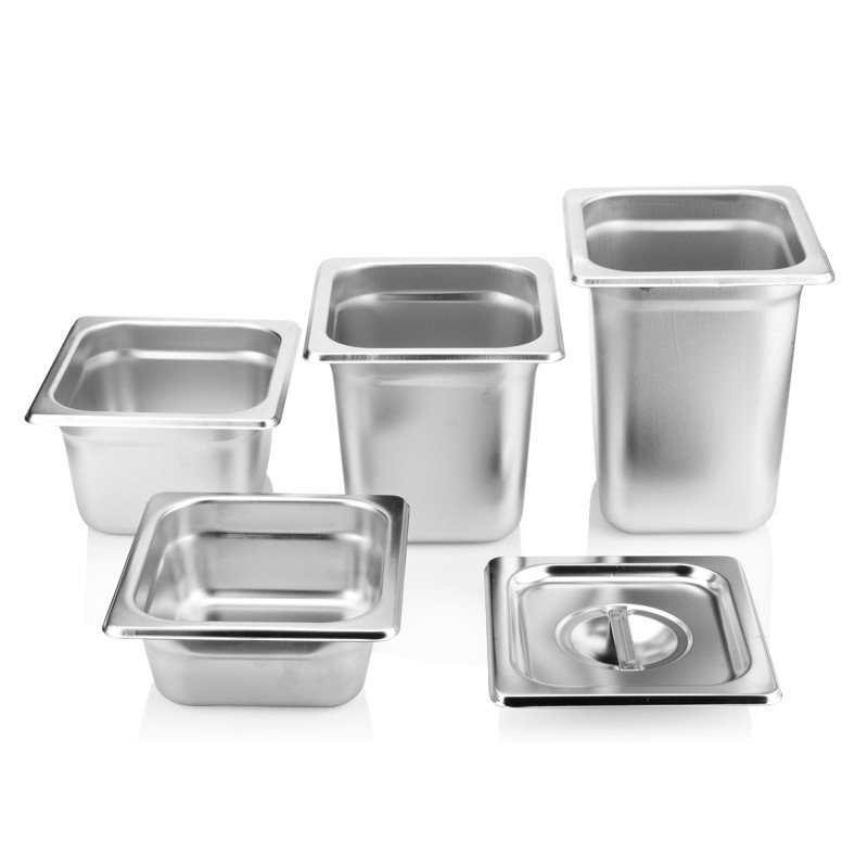 325×265×150mm Stainless Steel Cookware Sets Commercial Hotel Pans For Serving Food