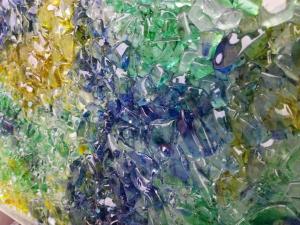 China Home Hotel 2mm 6x8 Fused Glass Window Panels wholesale