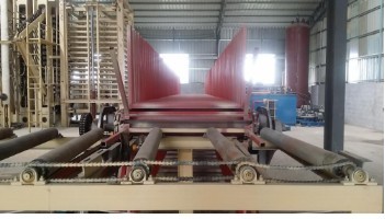 Wheat Straw Magnesium Oxide Board Production Line Fully Automatic High Speed