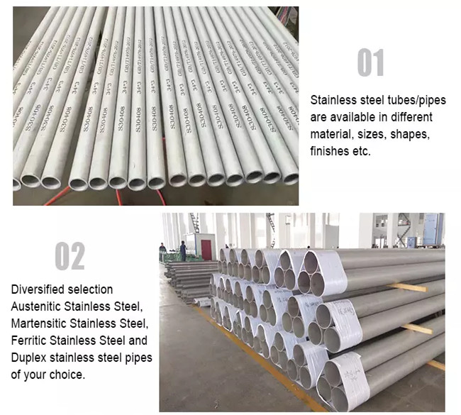 Hot Rolled Polishing Surface Stainless Steel Welded Pipe ASTM A213