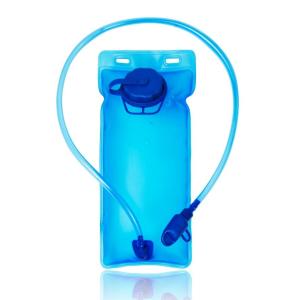 China 2L Bicycle Water Bag , TPU Water Bag With Straw Environmental Friendly Non Toxic wholesale