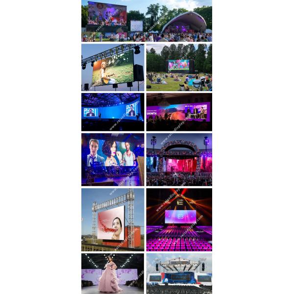Latest Design Front Service and Back Service P1.5625 P1.953 P2.5 P2.604 P2.976 P3.91 P4.81 Stage Event Led Display Screen Video