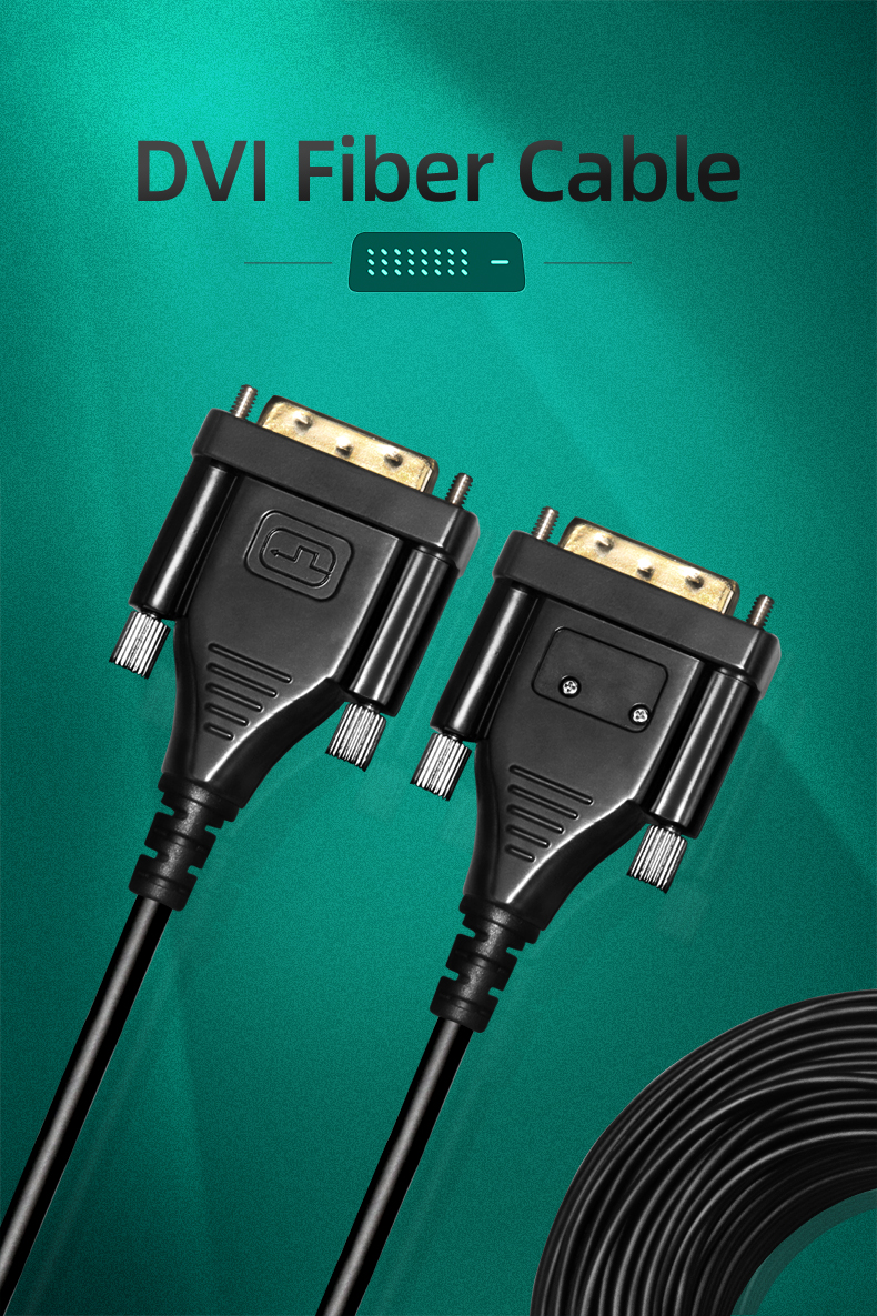 Poshshine factory DVI to DVI cable 1080p male to male DVI cable single channel