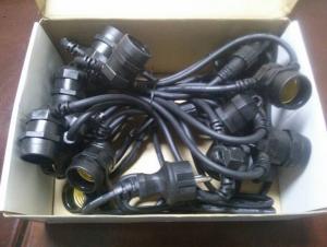 China Waterproof IP44 in E14 holiday Belt Light 15 meter length wholesale