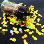 Party Supplies Handcraft Glitter Pineapple Shapes Kids Paint Glitter Ananas