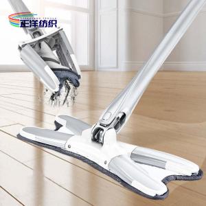 China 120cm Cleaning Mop Handle New Butterfly Shape Hand Wash Free Stainless Steel Mop wholesale