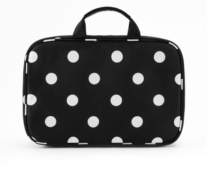 Personalised Cosmetic Polyester Hanging Toiletry Bag