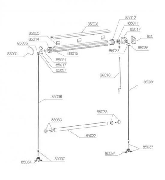 Heavy Duty Aluminum Window Awning Alu Bracket Outdoor Retractable Window Shade