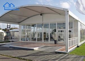China Large Capacity White,Red,Transparent Heated Canvas Party Arcum Tent Dome Tent For Sale wholesale