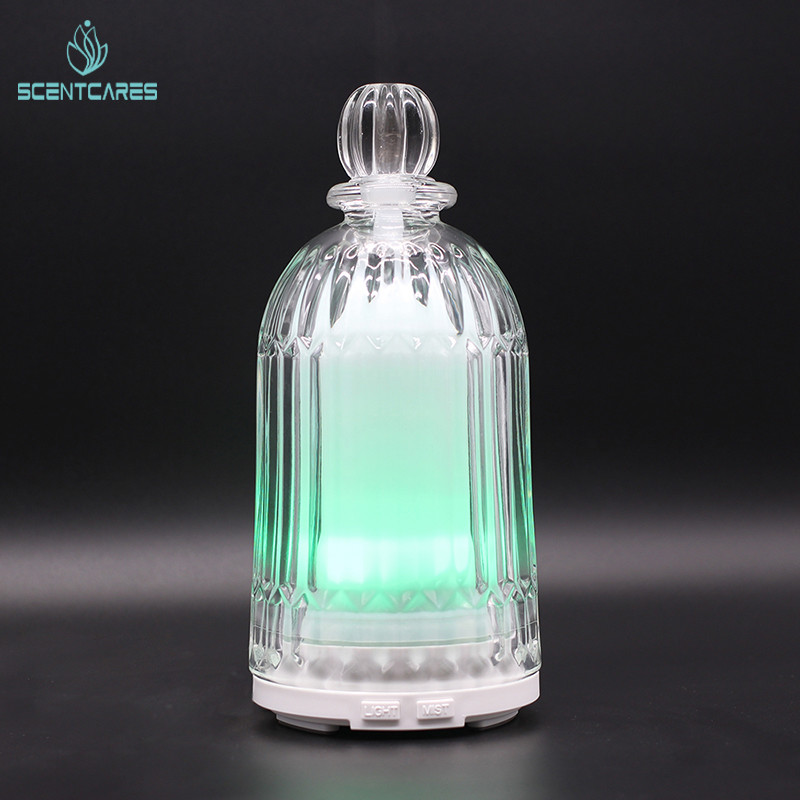 Office 120ml 3D Glass Ultrasonic Aromatherapy Diffuser
