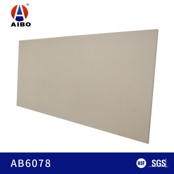 Quality Granite Imitation 30MM Greyish Engineered Quartz Stone For Bathroom for sale