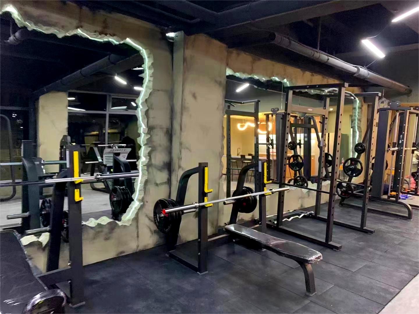 Fitness Equipment Commercial Shoulder Chest Press With Flat Weight Bench