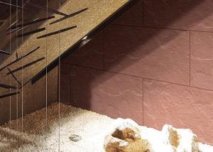 China Durable Eco - Friendly Soft Tile Flooring Kitchen Stone Like Modified Clay Material wholesale