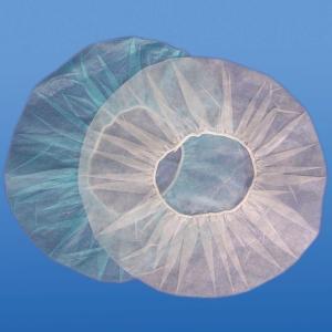 China Industrial Disposable Stretchable White Caps Hypoallergenic In Mushroom Shape wholesale