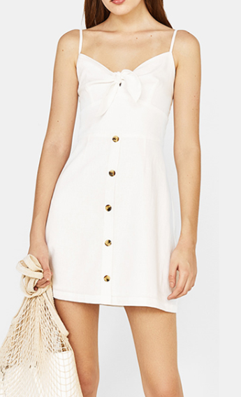 Ladies fashion simple smart sexy casual dress