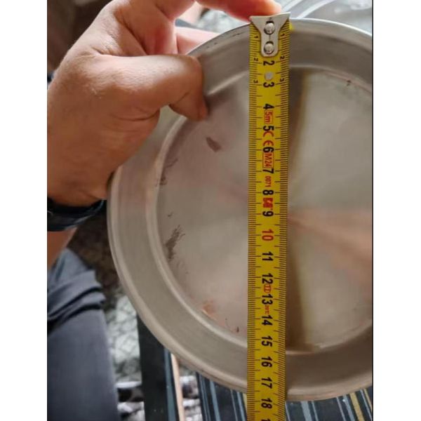 Aluminum Grade 1100 Thickness About 0.40 Mm Pizza Pans 18 Cm/26 Cm/30 Cm/33 Cm