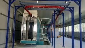 China 13KW Spray Coating Line 3Hp Water Chilling Power For Zinc Flake Paints DX 3 Series wholesale