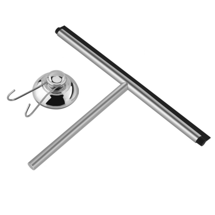 Windshield Brush Mirror Stainless Steel Shower Squeegee Car Window Wiper