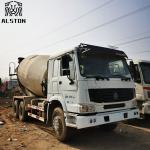 Heavy Duty Sinotruk Second Hand Concrete Mixer Trucks High Capacity