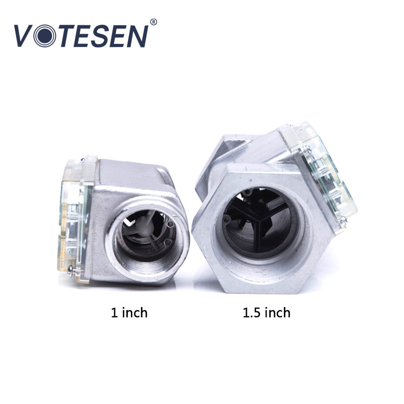3-4Mpa Digital Pulsar Turbine Flow Sensor Electronic Turbine Meter DN4-DN200mm