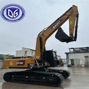 China Used Sany SY215 21.5Ton Crawler Excavator With Low Fuel Consumption Engine wholesale