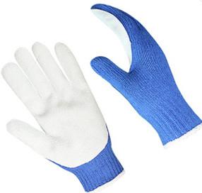 China PPE Protective Work Gloves Guard Work Durable Nice Cow Split Leather Cotton wholesale