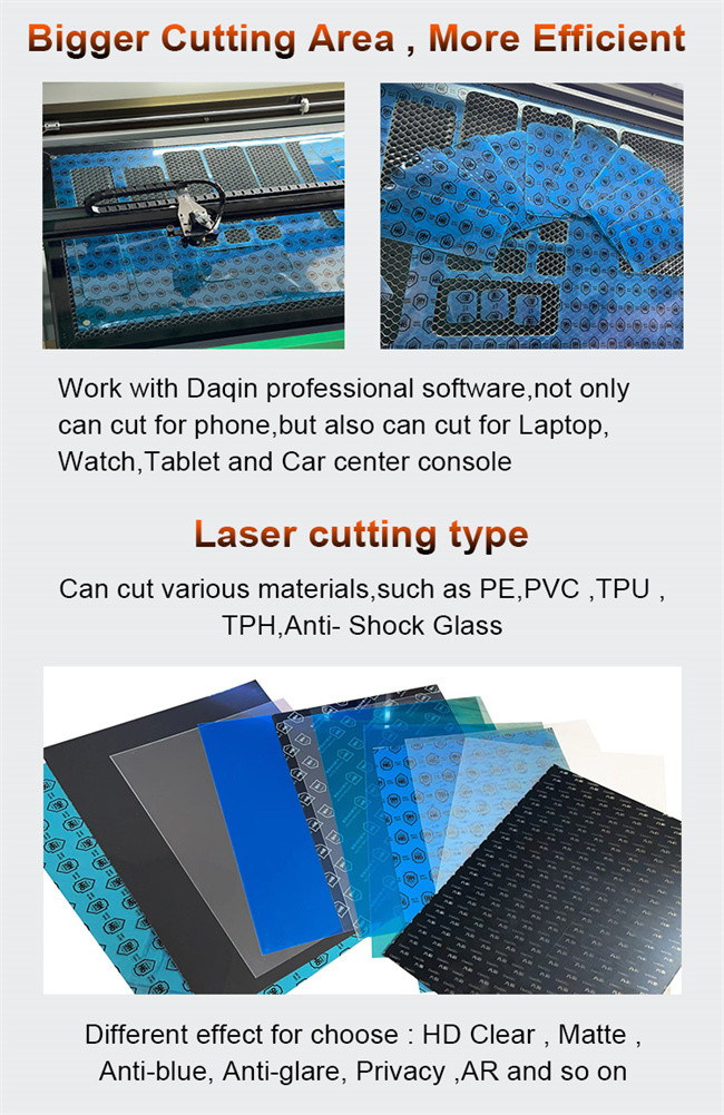 9H Nano Tempered Glass Screen Protector Laser Cutting Machine with CO2 Laser Technology for Precise and Cuts
