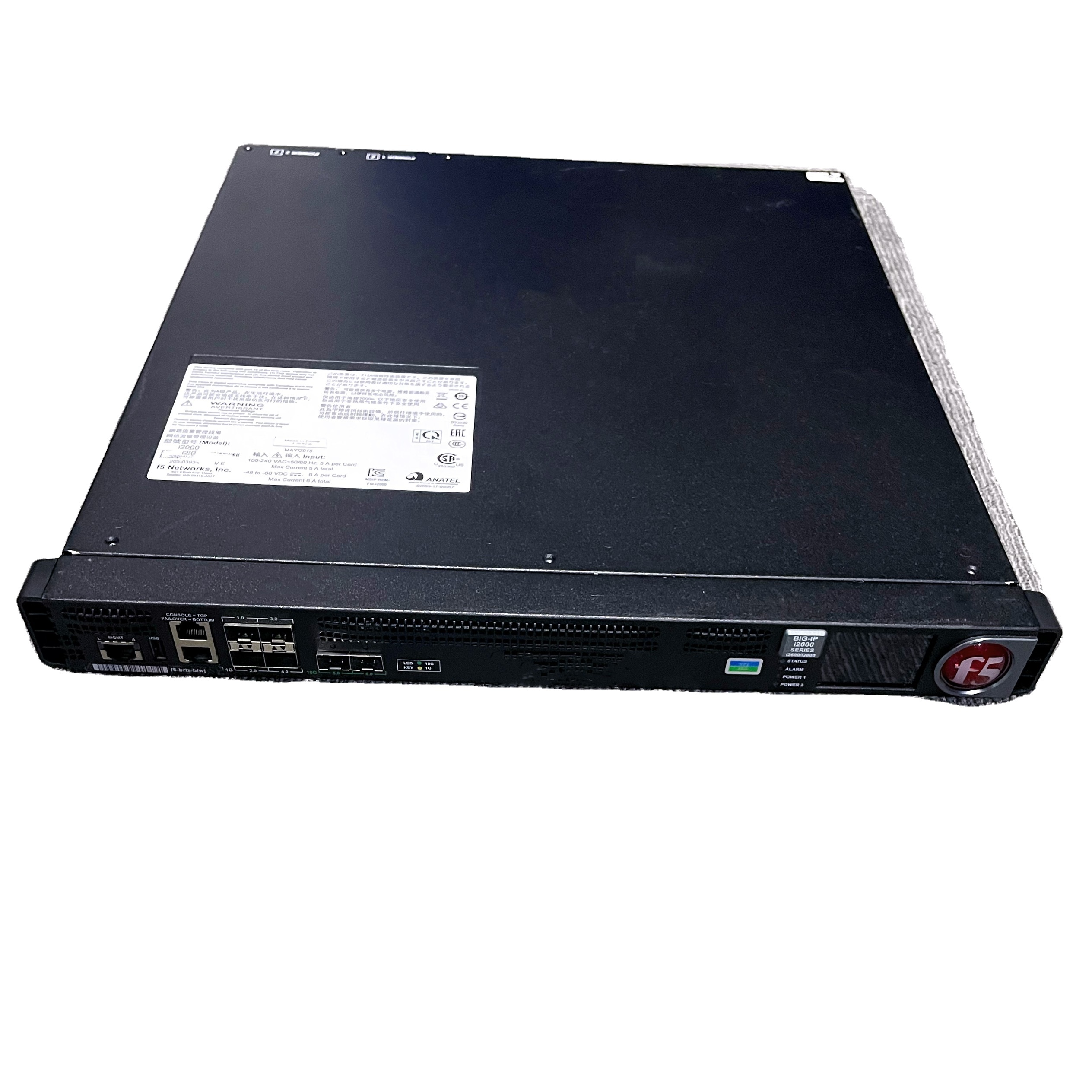 5Gbps Throughput Network Switches F5-BIG-IP I2000 Series I2600 / I2800