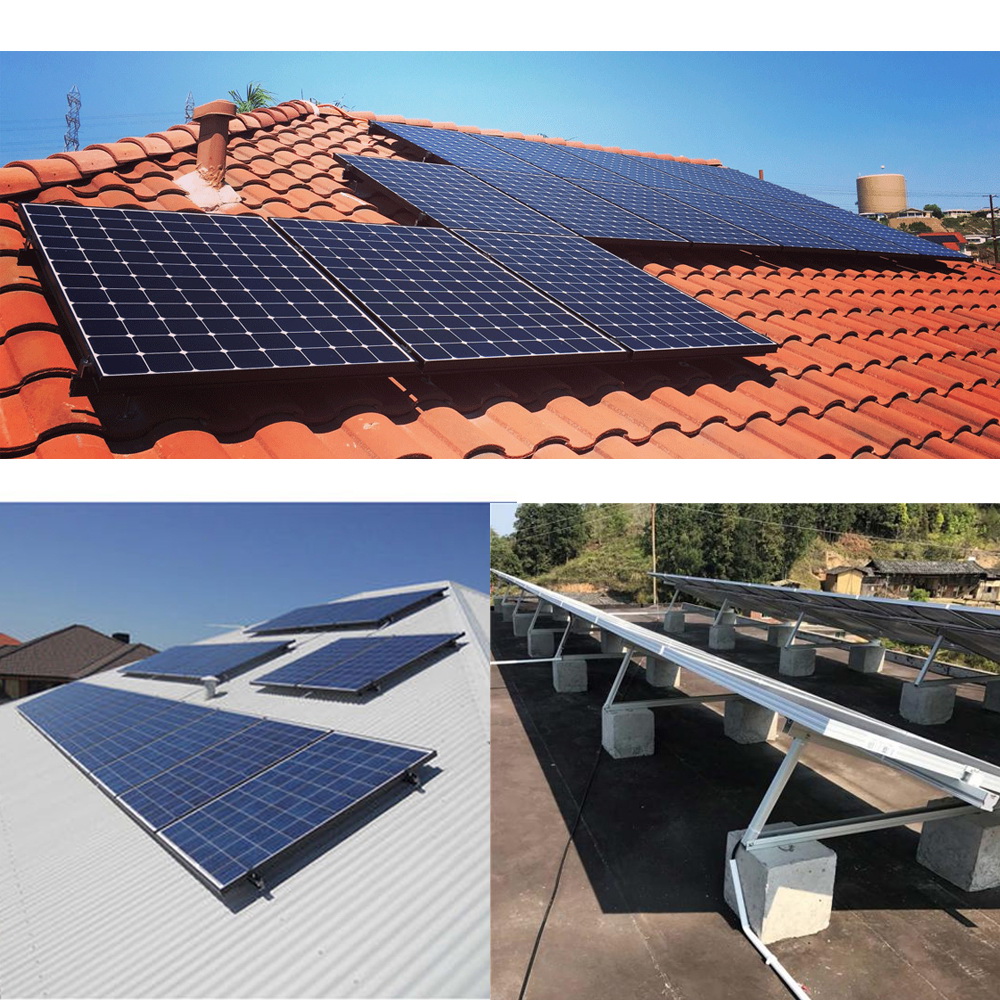 Outdoor Solar Panel 5kw System Portable Solar System Battery Inverter Controller